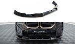Maxton Front Ansatz V.2 BMW XM G09 schwarz Hochglanz BM-XM-1-FD2-G