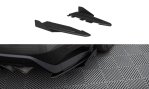Maxton Street Pro Heck Ansatz Flaps Diffusor + Flaps Ford Mustang GT Mk6 schwarz Hochglanz FOMU6GTCNC-RSD1BRB+RSF1-G