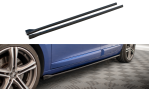 Maxton Seitenschweller Ansatz für Renault Megane GT Line Grandtour Mk3 Facelift schwarz Hochglanz RE-ME-3F-GT-K-SD1-G