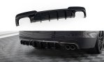 Maxton Diffusor Heck Ansatz V.2 BMW 5er M-Paket F10 / F11 (Version mit zwei Doppelauspuffanlagen) BM-5-10-MPACK-RS2GOO_OO