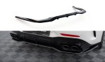 Maxton Mittlerer Cup Diffusor Heck Ansatz Mercedes-AMG GT 43 4 Door Coupe V8 Styling Package schwarz Hochglanz ME-GT-4D-43-V8-RD1G+RD2-G