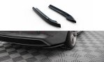 Maxton Heck Ansatz Flaps Diffusor V.2 Audi A4 S-Line Avant B8 Facelift schwarz Hochglanz AU-A4-B8F-SLINE-AV-RSD2-G