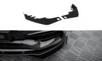 Maxton Front Flaps Mercedes-Benz A AMG-Line W176 Facelift schwarz Hochglanz MEA176FAMGLINECNC-FSF1-G