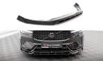 Maxton Front Ansatz für Volvo XC60 R-Design Mk2 Facelift schwarz Hochglanz VO-XC60-2F-RDESIGN-FD1G+FD1R-G