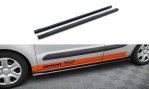 Maxton Seitenschweller Ansatz Ford Transit Courier Mk1 schwarz Hochglanz FO-TR-COU-1-SD1-G