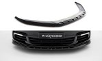 Maxton Front Ansatz V.1 Porsche Panamera E-Hybrid / Panamera 4S 971 schwarz Hochglanz PO-PA-971-H-FD3-G