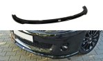 Maxton Front Ansatz für RENAULT CLIO III RS schwarz Hochglanz RE-CL-3-RS-FD1-G
