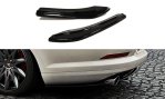 Maxton Heck Ansatz Flaps Diffusor für VW Passat CC R36 RLINE (vor Facelift) schwarz Hochglanz VW-PA-CC-R-LINE-RSD1-G