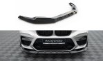 Maxton Front Ansatz V.1 BMW X4 M F98 schwarz Hochglanz BM-X4M-F98-FD1-G