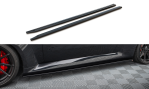 Maxton Seitenschweller Ansatz für V.3 für BMW M2 G87 schwarz Hochglanz BM-M2-G87-SD3-G
