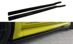 Maxton Seitenschweller Diffuser Ford Focus RS Mk2 schwarz Hochglanz FO-FO-2-RS-SD1-G