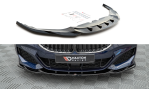 Maxton Front Ansatz V.4 für BMW 8 Coupe M-Paket G15 / 8 Gran Coupe M-Paket G16 schwarz Hochglanz BM-M850-G15-FD4-G
