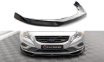 Maxton Front Ansatz V.2 für Volvo S60 R-Design Mk2 schwarz Hochglanz VO-S60-2-RDESIGN-FD2-G