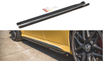 Maxton Seitenschweller Ansatz für Mercedes-AMG A 45 S W177 Carbon Look  ME-A-177-45-SD1-C
