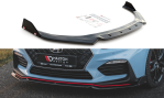 Maxton Front Ansatz +Flaps für V.6 Hyundai I30 N Mk3 Hatchback/Fastback HY-I30-3-N-FD6G+FS