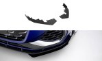 Maxton Front Flaps Audi A3 S-Line Limousine / S3 Limousine 8Y Facelift schwarz Hochglanz AUS38YFCNC-FSF1-G
