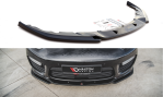 Maxton Front Ansatz V.2 für Porsche Panamera Turbo 970 Facelift schwarz Hochglanz PO-PA-970-T-FD2-G
