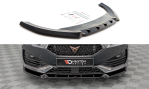 Maxton Front Ansatz V.1 für Cupra Leon schwarz Hochglanz CU-LE-1-FD1-G