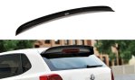Maxton Spoiler CAP für VW Polo 6R GTI Facelift schwarz Hochglanz VW-PO-5F-GTI-CAP2-G