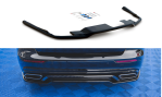 Maxton Mittlerer Diffusor Heck Ansatz für Volvo S60/V60 R-Design Mk3 schwarz Hochglanz VO-S60-3-RDESIGN-RD1-G
