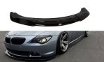 Maxton Front Ansatz für BMW 6er E63 / E64 (vor Facelift) V.2 schwarz Hochglanz BM-6-63-FD2+FD2R-G