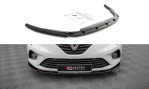 Maxton Front Ansatz V.1 für Renault Clio Mk5 schwarz Hochglanz RE-CL-5-FD1-G