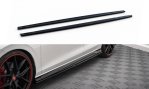 Maxton Seitenschweller Ansatz VW Golf GTI / GTE / GTI Clubsport / GTD / R-Line Mk8 schwarz Hochglanz VW-GO-8-GTI-SD4-G