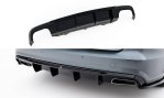 Maxton Diffusor Heck Ansatz V.2 Audi A6 / A6 C7 S-line/ S6 C7 Facelift schwarz Hochglanz AU-A6-C7F-SLINE-RS1GO_O+RS1R-G