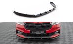 Maxton Front Ansatz Skoda Fabia Mk4 schwarz Hochglanz SK-FA-4-FD1-G