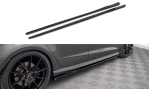 Maxton Seitenschweller Ansatz für Audi S3 / A3 S-Line Sportback 8V Facelift schwarz Hochglanz AU-S3-3F-SB-SD1-G