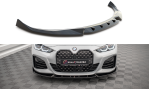 Maxton Front Ansatz V.2 für BMW 4er / i4 Gran Coupe M-Paket G26 schwarz Hochglanz BM-4-G26-MPACK-GC-FD2-G