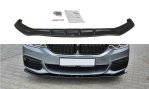 Maxton Front Ansatz V.1 für BMW 5er G30/ G31 M-Paket schwarz Hochglanz BM-5-G30-MPACK-FD1-G