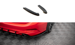 Maxton Heck Ansatz Flaps Diffusor V.5 Ford Focus Kombi ST Mk4 schwarz Hochglanz FO-FO-4-STLINE-ES-RSD5-G