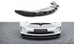 Maxton Front Ansatz V.2 Tesla Model X Mk1 Facelift schwarz Hochglanz TE-MODELX-1F-FD2-G