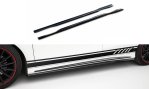 Maxton Seitenschweller Ansatz Mercedes-Benz CLA AMG-Line C117 schwarz Hochglanz ME-CLA-117-AMGLINE-SB-SD1-G