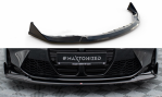 Maxton Front Ansatz V.4 CSL Look BMW M3 Limousine / Touring G80 / G81 schwarz Hochglanz BM-4-G82-M-FD4-G