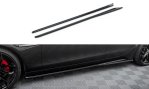 Maxton Seitenschweller Ansatz Jaguar XE X760 Facelift schwarz Hochglanz JA-XE-1F-SD1-G