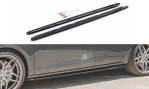 Maxton Seitenschweller Ansatz für V.5 Seat Leon Cupra / FR Mk3 FL schwarz Hochglanz SE-LE-3F-CU-SD5-G