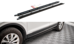 Maxton Seitenschweller Ansatz für Volkswagen Tiguan Mk2 schwarz Hochglanz VW-TI-2-SD1-G