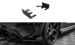 Maxton Hintere Seiten Flaps für Audi RS3 Sportback 8Y schwarz Hochglanz AURS38YCNC-RSF1-G