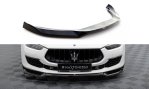 Maxton Front Ansatz V.1 Maserati Ghibli Mk3 Facelift schwarz Hochglanz MA-GH-1F-FD1-G
