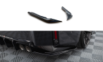 Maxton Heck Ansatz Flaps Diffusor V.3 für BMW M2 G87 schwarz Hochglanz BM-M2-G87-RSD3-G