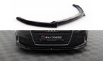 Maxton Front Ansatz V.2 Audi A3 Sportback 8V Facelift schwarz Hochglanz AU-A3-3F-SB-FD2-G