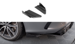 Maxton Street Pro Heck Ansatz Flaps Diffusor + Flaps Mercedes-AMG C43 Coupe / Cabrio C205 Facelift / A205 Facelift schwarz Hochglanz MEC205F43CCNC-RSD1BRB+RSF1-G