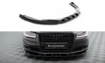 Maxton Front Ansatz Audi A8 D4 Facelift schwarz Hochglanz AU-A8-D4F-FD1-G