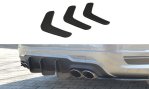 Maxton Diffusor Heck Ansatz für Heckschürze für v.2 Mercedes C W204 AMG-Line (FACELIFT) MEC204AMGLINECNC-RS3B