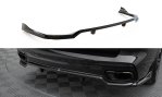 Maxton Mittlerer Cup Diffusor Heck Ansatz BMW X7 M-Paket G07 Facelift schwarz Hochglanz BM-X7-07F-MPACK-RD1G+RD2-G