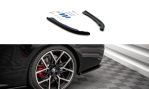 Maxton Heck Ansatz Flaps Diffusor V.1 für BMW 4er M-Paket G22 schwarz Hochglanz BM-4-G22-MPACK-RSD1-G