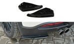 Maxton Heck Ansatz Flaps Diffusor für FIAT GRANDE PUNTO ABARTH schwarz Hochglanz FI-GP-AB-RSD1-G