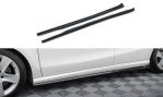 Maxton Seitenschweller Ansatz Mercedes-Benz CLA C117 Facelift schwarz Hochglanz ME-CLA-117F-SD1-G